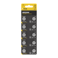 Technik Platinum Alkaline AG13 LR44 A76 357 Knopfzellenbatterie 1.5V 155mAh B10 Packung mit 10