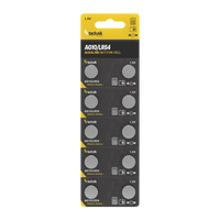 Technik Platinum Alkaline Knopfzelle AG10 LR54 189 389 1.5V B10 Packung mit 10 für zuverlässige Kleingeräte