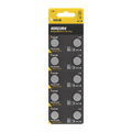 Technik Platinum Alkaline Knopfzelle AG10 LR54 189 389 1.5V B10 Packung mit 10 für zuverlässige Kleingeräte
