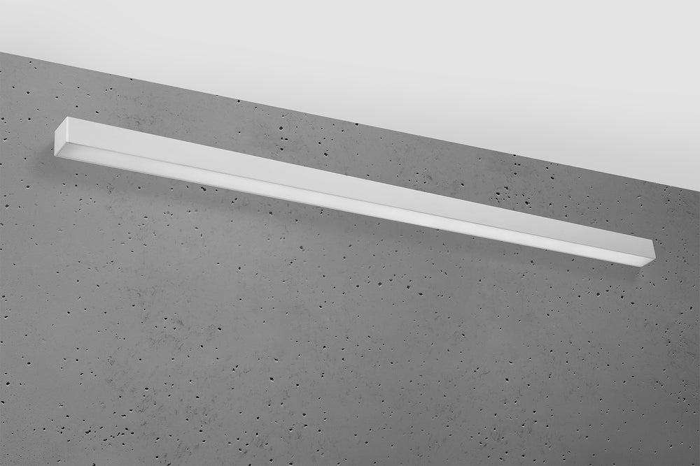 Wandleuchte PINNE 150 Grau - 39W - 7200Lm - 3000K Warmweiß