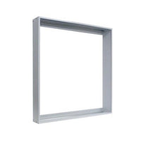TSONG Aluminium-Rahmen-Set für 60x60 cm LED-Panel, silberfarben, IP20, 220-240V, CE RoHS zertifiziert
