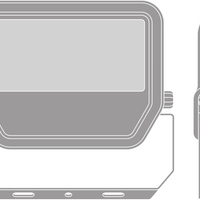 Tsong LED Lampe 10.5W 3000K 1521 Lumen Mattgold Aluminium IK10 IP20 220-240V CRI 80 nicht dimmbar