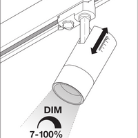 Tsong LED Lampe E27 10.5W 3000K 1521 Lumen dimmbar warmweiß, Aluminium mattgold, IP20 IK10 CE RoHS