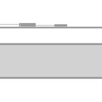 Ledvance LED Panel Comfort 33W 4320 lumens 3000K UGR<19 IP20 230V Aluminium White 120x30cm CE RoHS