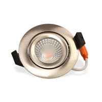 Tsong LED recessed spot IP20 10.5W 3000K 220-240V flicker-free CE RoHS cut-out 200mm outer size 83mm