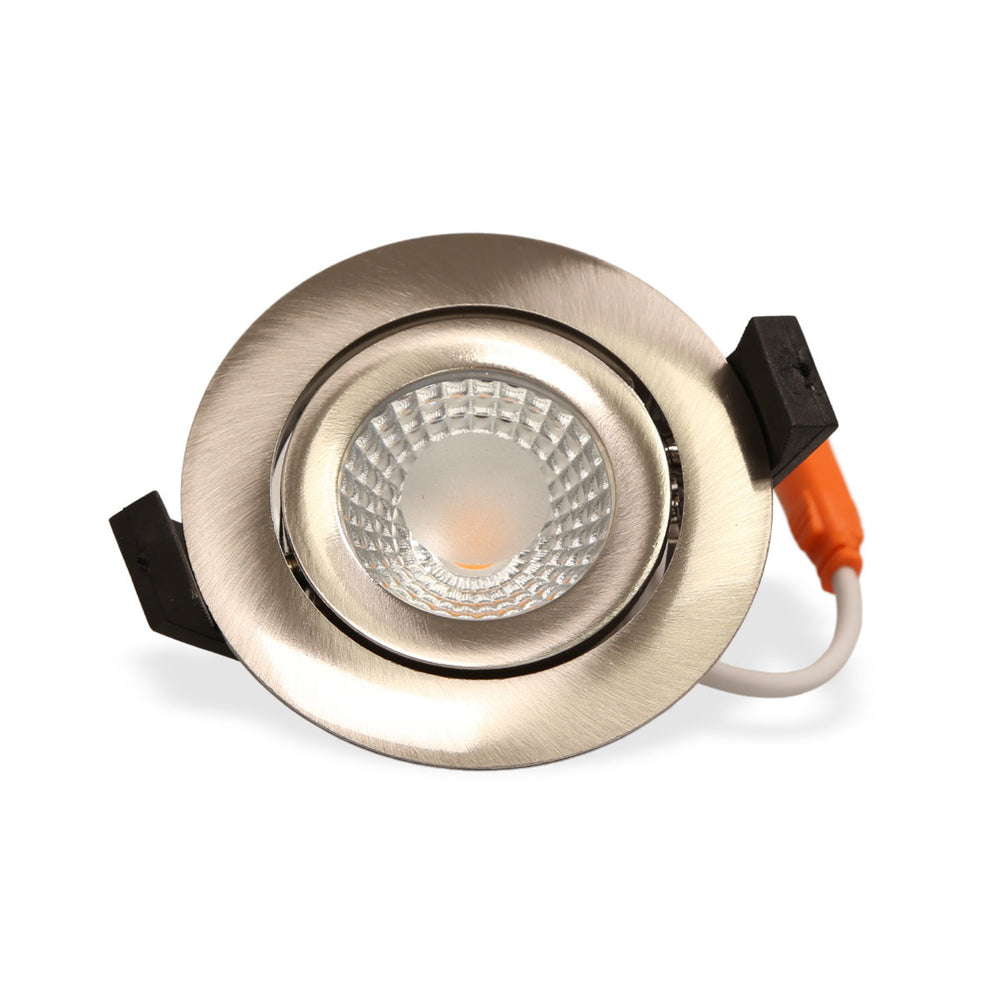 Tsong LED recessed spot IP20 10.5W 3000K 220-240V flicker-free CE RoHS cut-out 200mm outer size 83mm