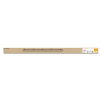 Tsong LED Röhrenleuchte 120cm wasserdicht IP65 für einzelne LED Röhre, robustes Aluminiumgehäuse