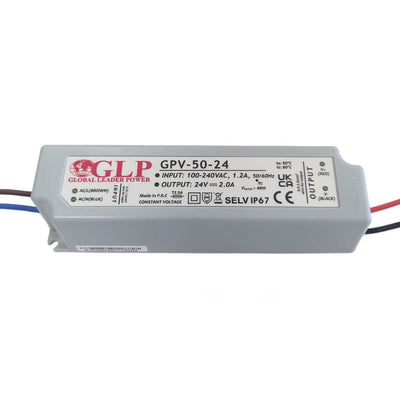LED-Versorgungsadapter 12V 48W 2A IP67 wasserdicht von GLP