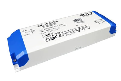 glp led stromadapter dimmbar 12v 100w 8.33a mit ip20 und 80 cri
