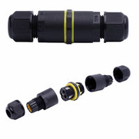 LCB wasserdichter 3-poliger Kabelverbinder für 0,5-1mm² 220-240V, IP68 Außenbereich, CE RoHS zertifiziert
