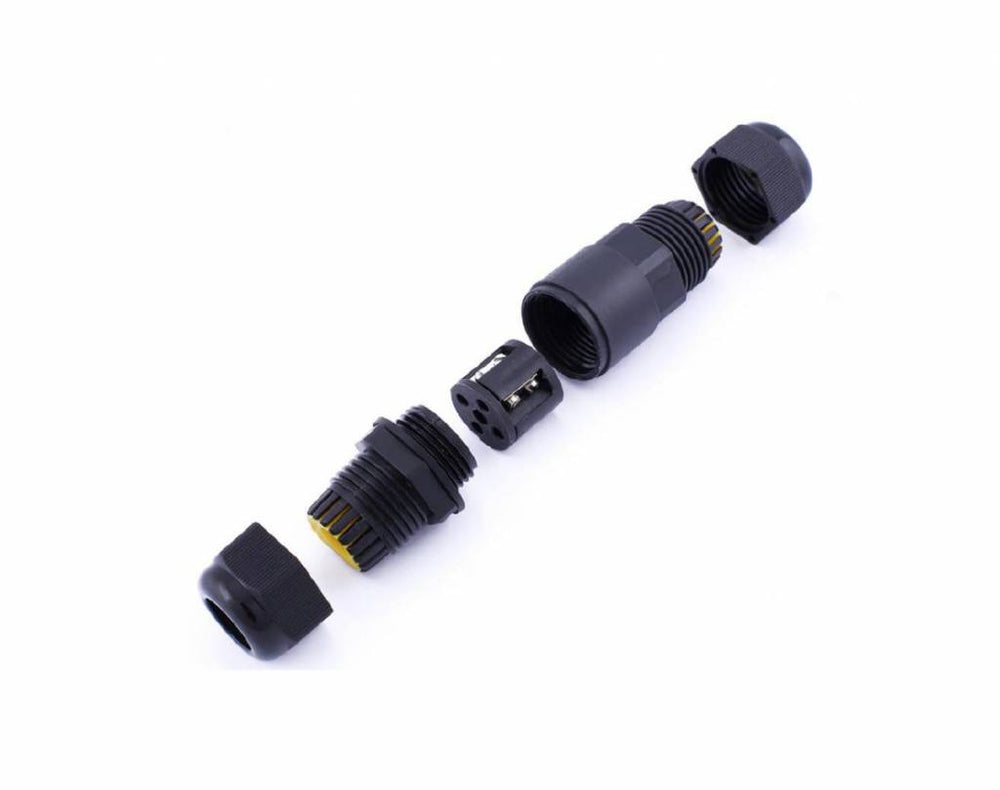 LCB wasserdichter 3-poliger Kabelverbinder für 0,5-1mm² 220-240V, IP68 Außenbereich, CE RoHS zertifiziert