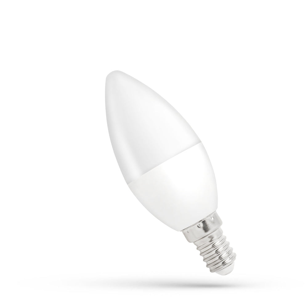 Spectrum LED-Kerzenlampe C37 E14 230V 4W warmweiß, 3000K, 320 Lumen, 200° Abstrahlwinkel, nicht dimmbar