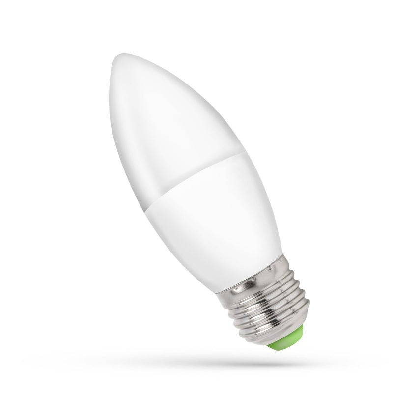 Spectrum LED Kerzenlampe C37 E27 warmweiß 3000K 6W 520 Lumen 160° - perfekte Atmosphäre zu Hause