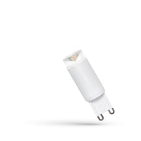 Spektrum LED-Lampe G9 2.5W 230V 6000K keramisch mit 210 Lumen, CRI 80, nicht dimmbar, kaltweißes Licht und 100° Winkel