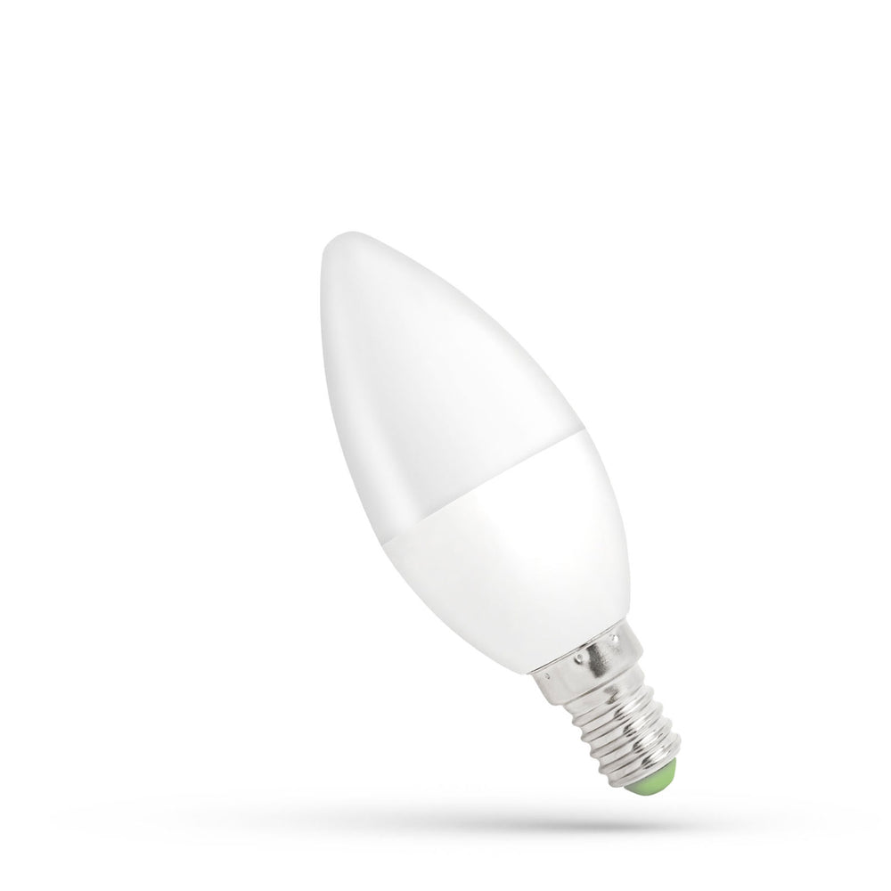 Spektrum LED Kerze C37 E-14 230V 6W 4000K neutralweiß 540 Lumen 160° Abstrahlwinkel IP20 energieeffizient