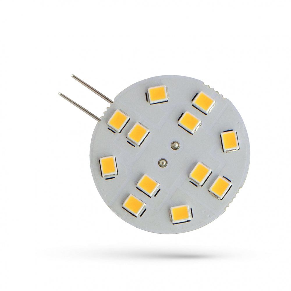 Spectrum LED G4 12V 2W warmweiß 3000K mit 190 Lumen und 120° Abstrahlwinkel - ideale Innenbeleuchtung