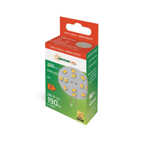 Spectrum LED G4 12V 2W warmweiß 3000K mit 190 Lumen und 120° Abstrahlwinkel - ideale Innenbeleuchtung