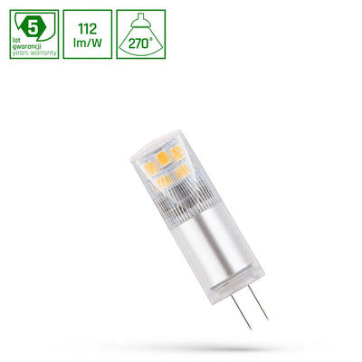 Spectrum LED G4 12V 2W 280 lumen NW 4000K, 270° Abstrahlwinkel, IP20 - kein Dimmer
