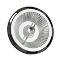 Spectrum LED AR111 GU10 12W 3000K schwarz mit 1050 Lumen, 45 Grad Winkel, warmweiß, 50.000 Stunden, 2 Jahre Garantie