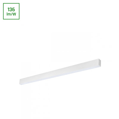 Spectrum Allday 36W LED-Leiste, 4000K, 4900 nützliche Lumen, 115° Abstrahlwinkel, IP20, weiß, 112cm, Aufbaumontage, 2 Jahre Garantie
