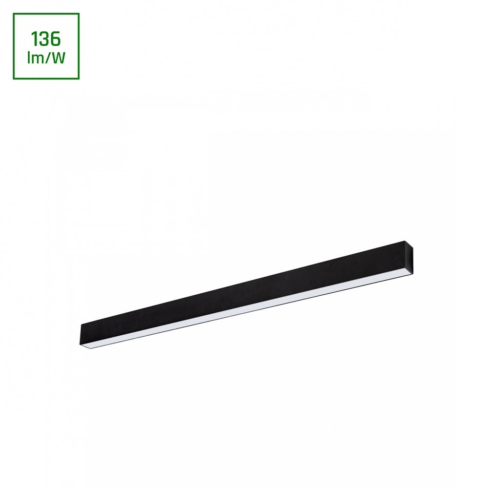Spectrum Allday GO 36W LED light bar black 112cm 4000K 115° angle 4900 lumens IP20 sustainable lighting